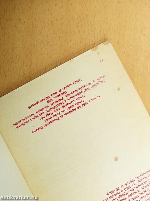 Történelmi sorsforduló - Magyar ifjúság 1945-1957