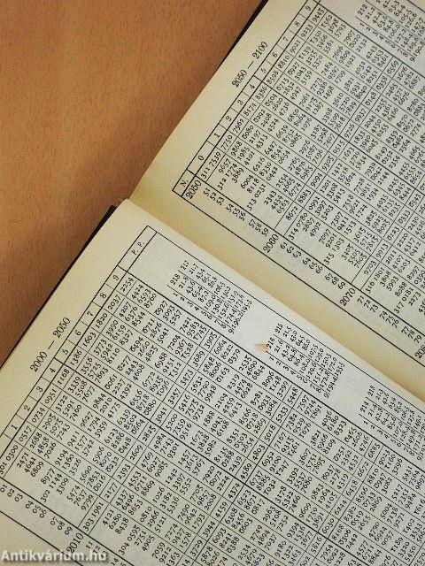 Hétjegyű logaritmus