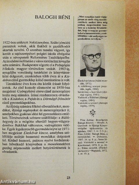 Ki kicsoda a mai magyar gyermekirodalomban?