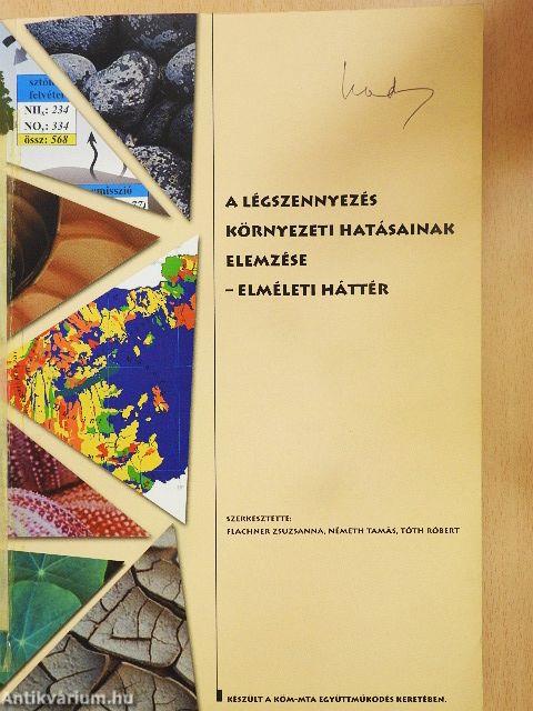 A légszennyezés környezeti hatásainak elemzése - elméleti háttér