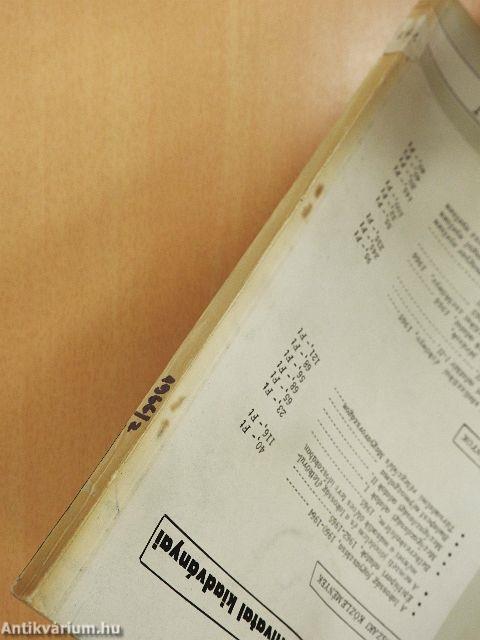 Mezőgazdasági adatok II. 1966