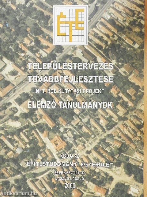 Településtervezés továbbfejlesztése