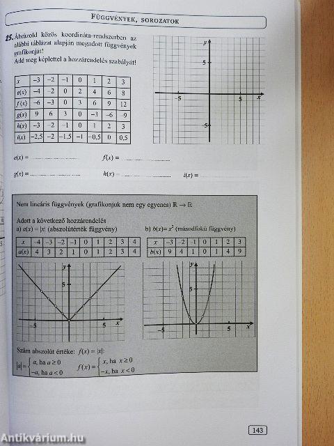 Kompetencia alapú feladatgyűjtemény matematikából 8.