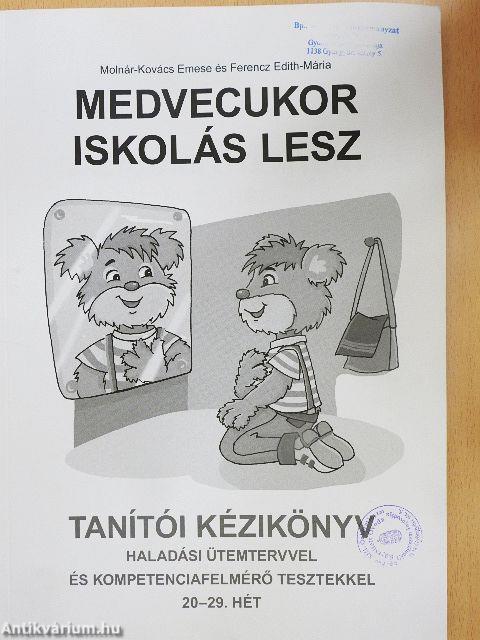 Medvecukor iskolás lesz - Tanítói kézikönyv 20-29. hét