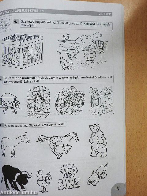 Medvecukor iskolás lesz - Tanulói munkalapok 20-29. hét