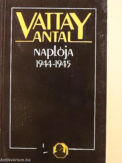 Vattay Antal naplója