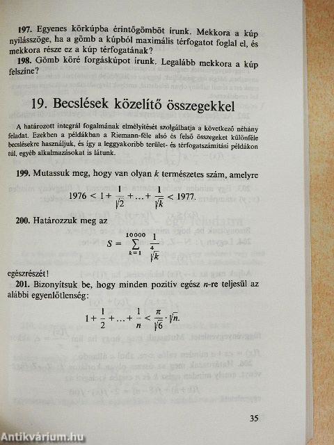 Matematika feladatok-ötletek-megoldások II.