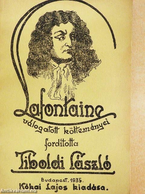 Lafontaine válogatott költeményei