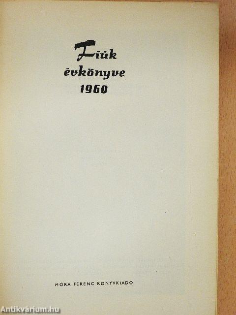 Fiúk Évkönyve 1960
