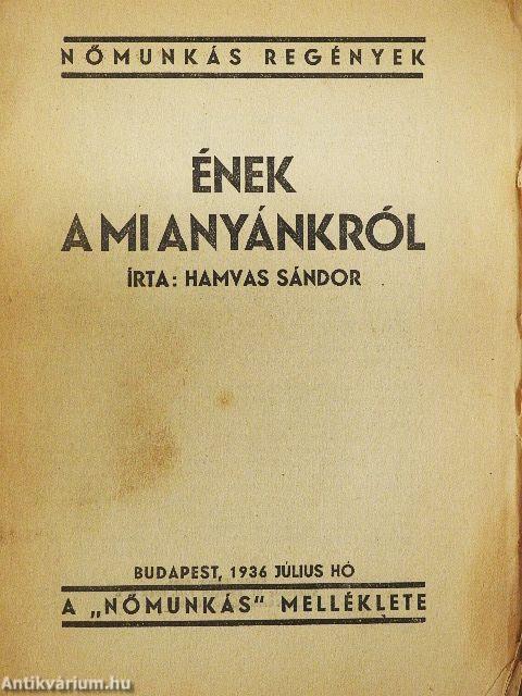 Ének a mi anyánkról