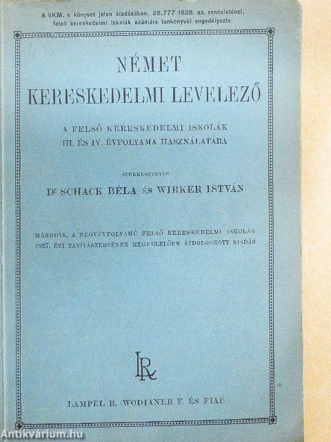 Német kereskedelmi levelező