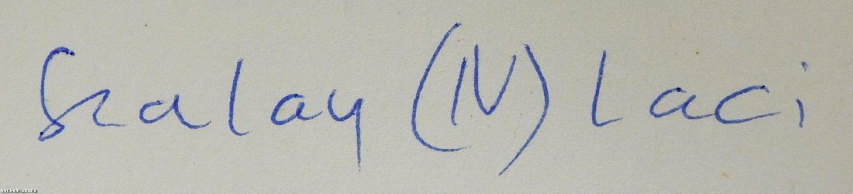 Elégtan (dedikált példány)