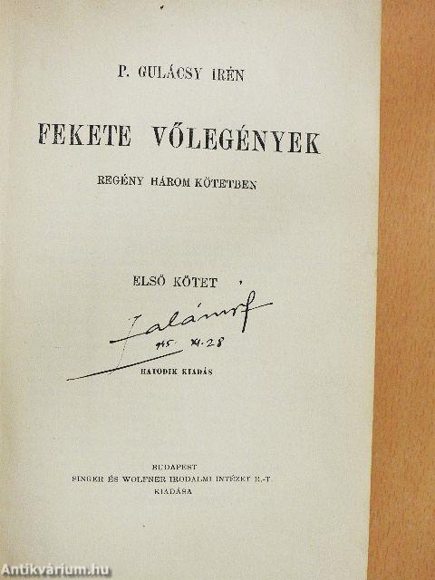 Fekete vőlegények I-III.