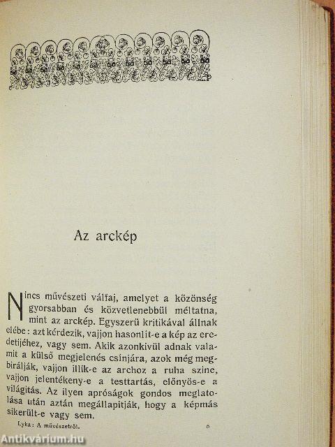 Kis könyv a művészetről