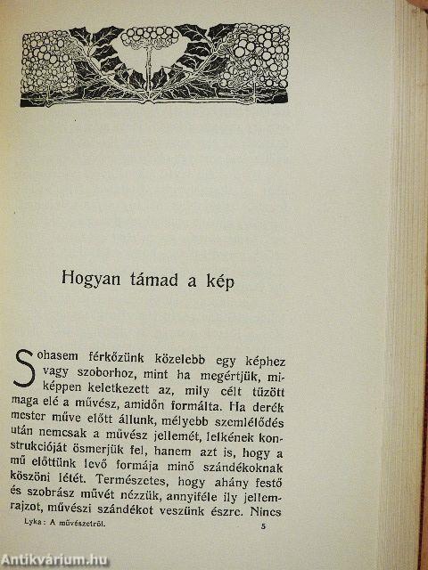 Kis könyv a művészetről