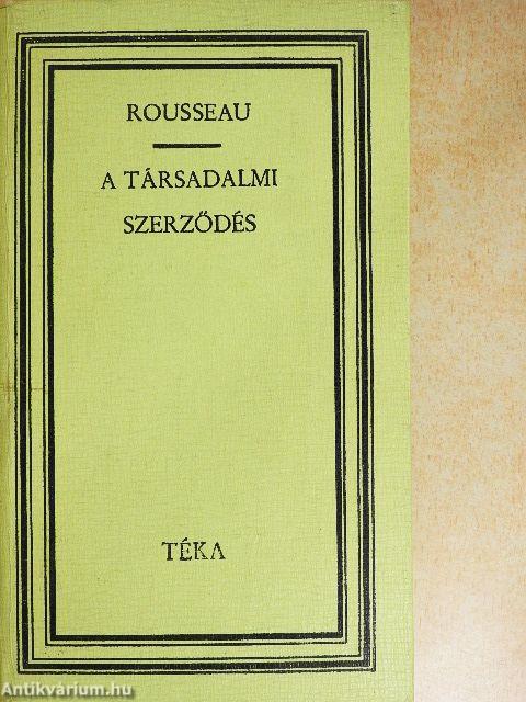 A társadalmi szerződés