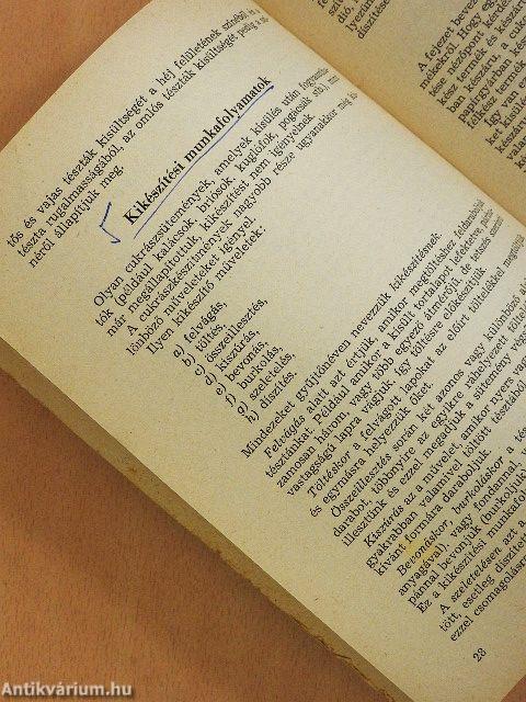 Vendéglátóipari technológia