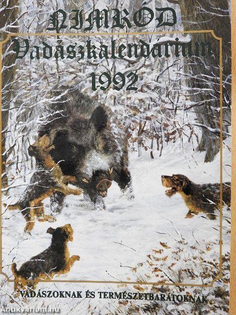 NIMRÓD Vadászkalendárium 1992.