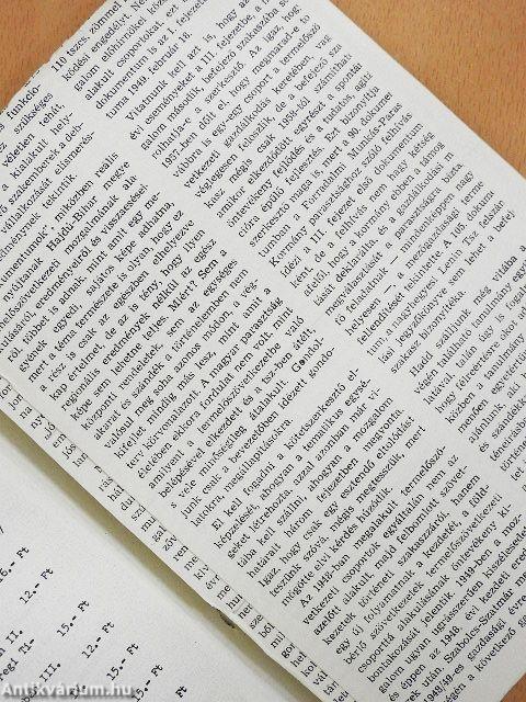 Lapok Tiszavasvári történetéből I.