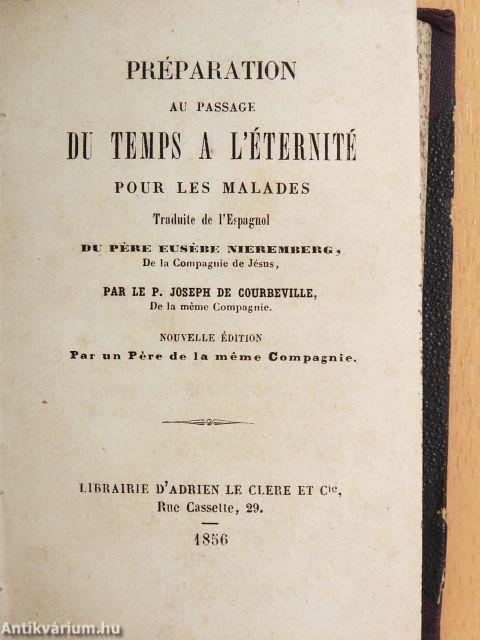 Préparation au Passage du Temps a l'Éternité pour les Malades