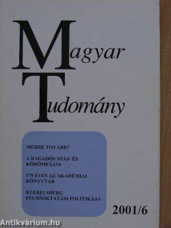 Magyar Tudomány 2001. június