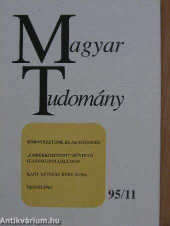 Magyar Tudomány 1995. november
