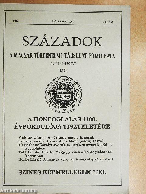 Századok 1996/4.