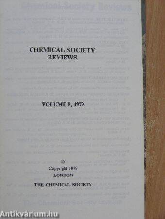 Chemical Society Reviews 1973-1979. I-VII.