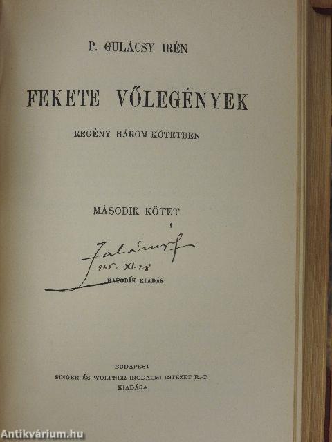 Fekete vőlegények I-III.