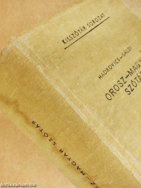 Orosz-magyar szótár 