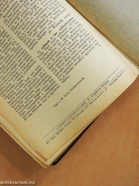 Természettudományi Közlöny 1936. január-december/Pótfüzetek a Természettudományi Közlönyhöz 1936-1937. (nem teljes évfolyam)