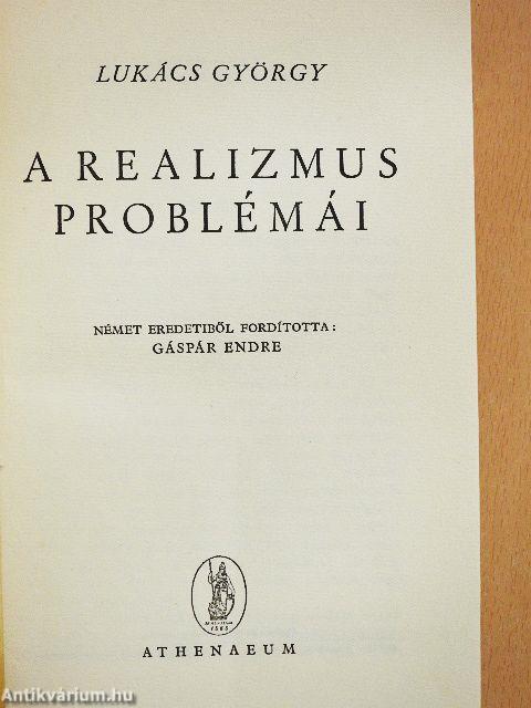 A realizmus problémái