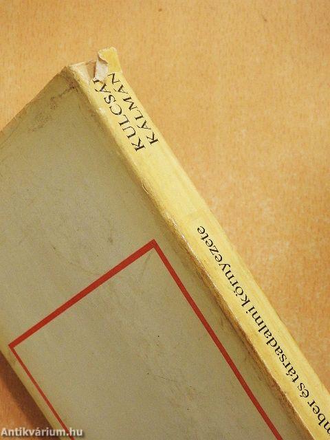 Az ember és társadalmi környezete