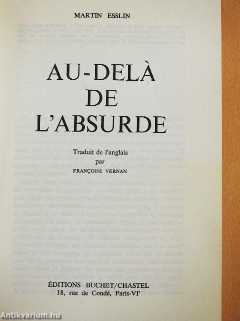 Au-Dela de l'Absurde