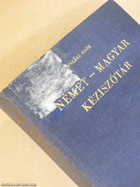 Német-magyar kéziszótár