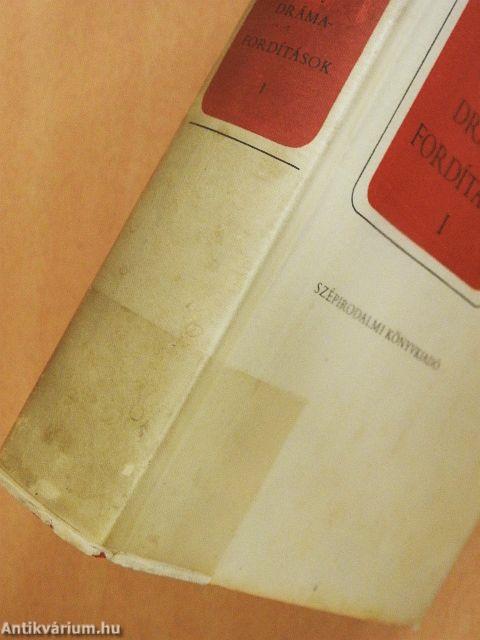 Verses drámafordítások I-II.