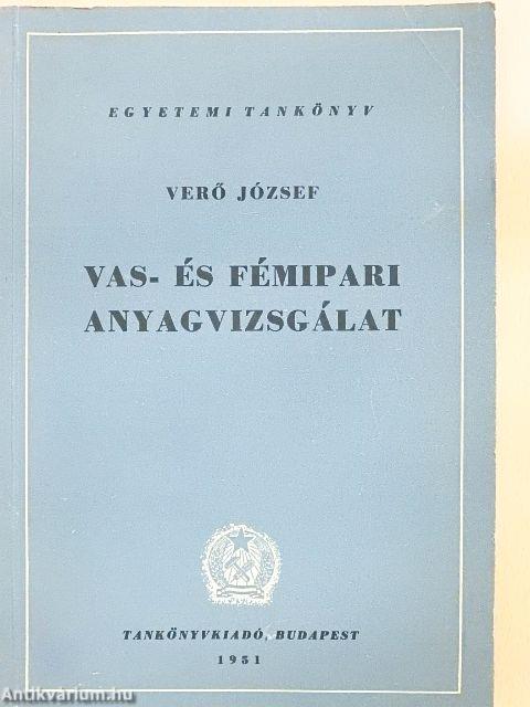 Vas- és fémipari anyagvizsgálat