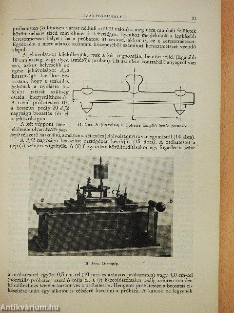 Vas- és fémipari anyagvizsgálat