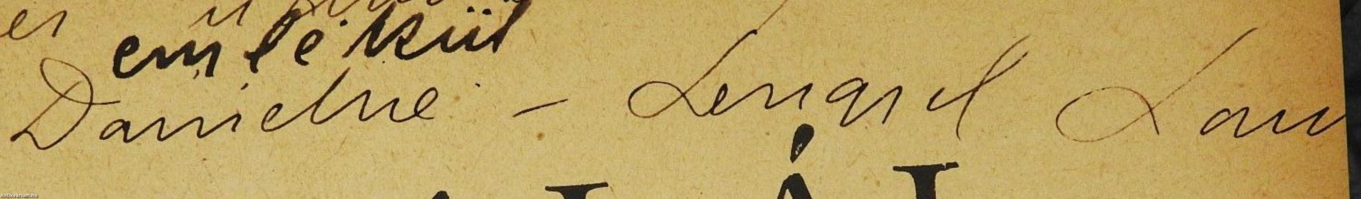 Tűzhalál (dedikált példány)