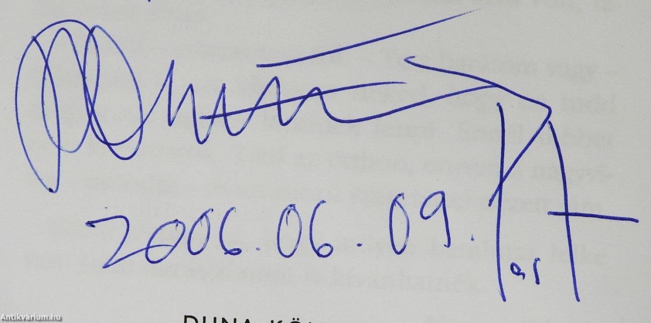 A megkerült boldogság (dedikált példány)