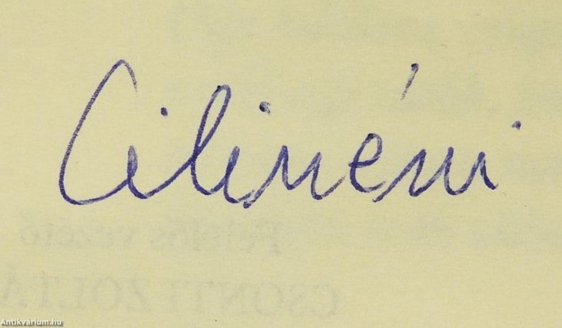 Élet és érzelem (dedikált példány)