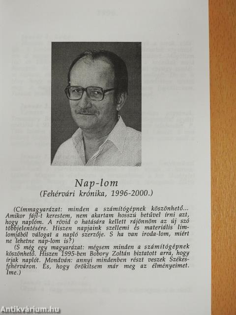 Nap-lom (dedikált példány)