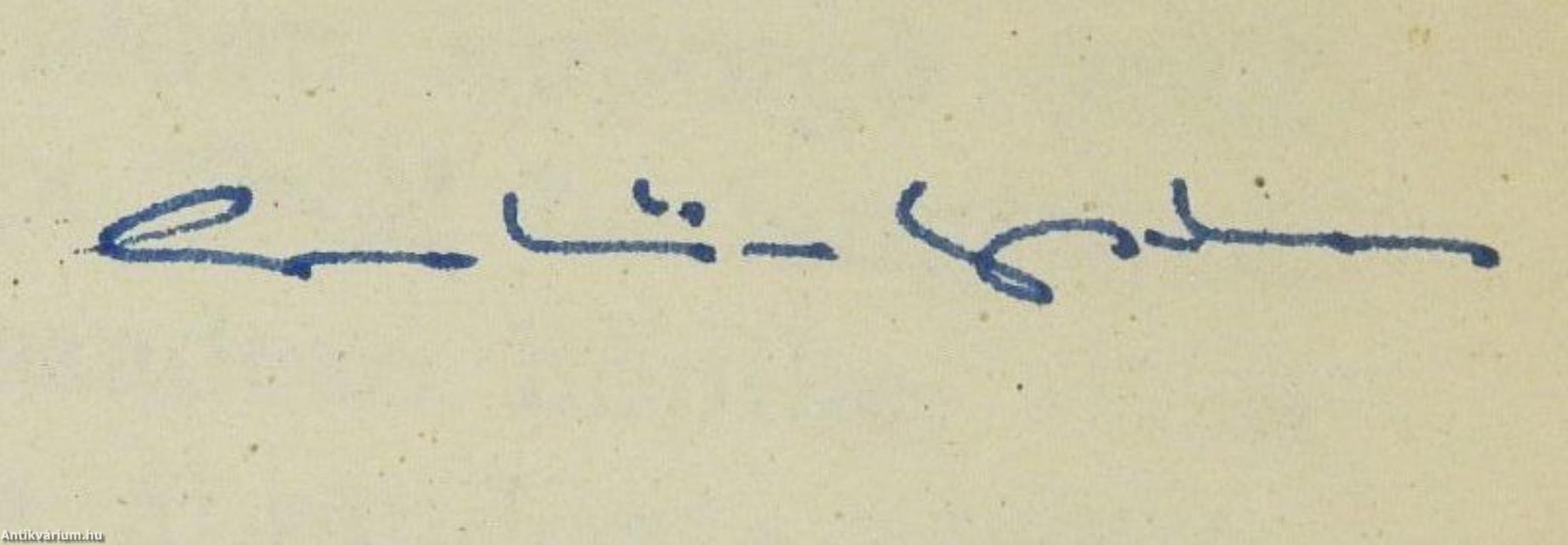 Atta Troll (dedikált példány)