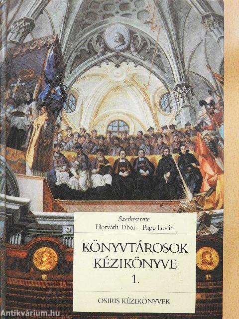 Könyvtárosok kézikönyve 1.