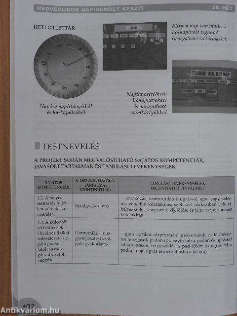 Medvecukor iskolás lesz - Tanítói kézikönyv 20-29. hét