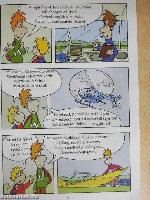 Bence és a légi közlekedés