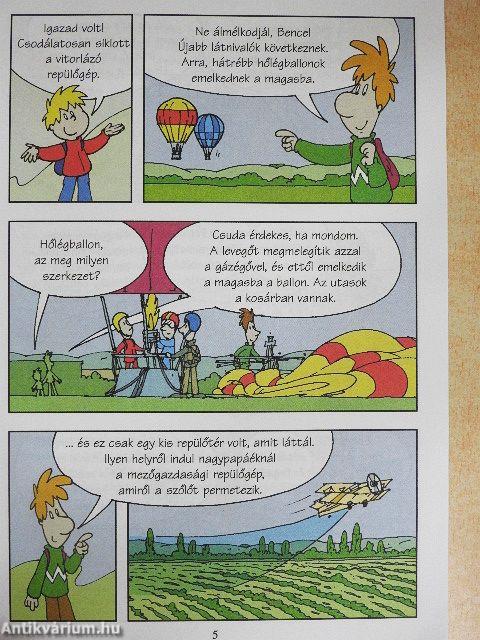 Bence és a légi közlekedés