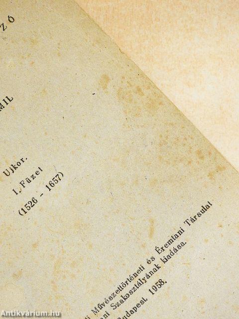 Magyar éremhatározó I-IV.