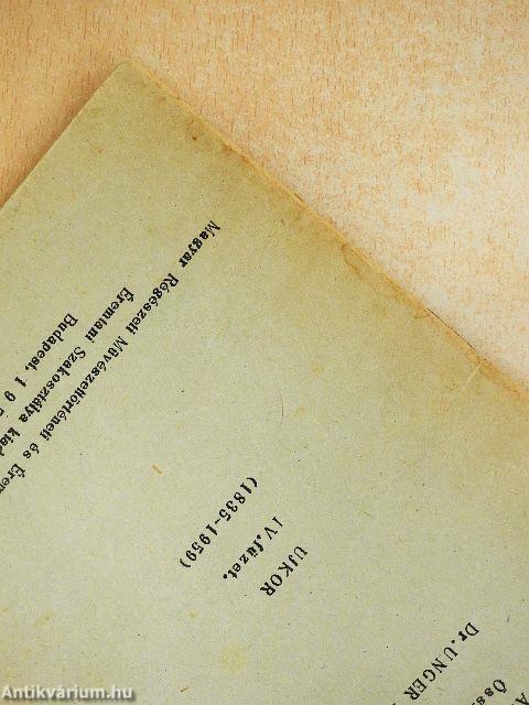 Magyar éremhatározó I-IV.