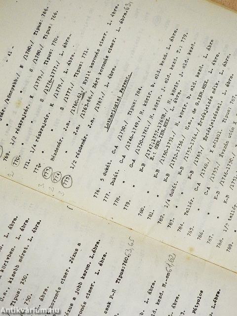 Magyar éremhatározó I-IV.